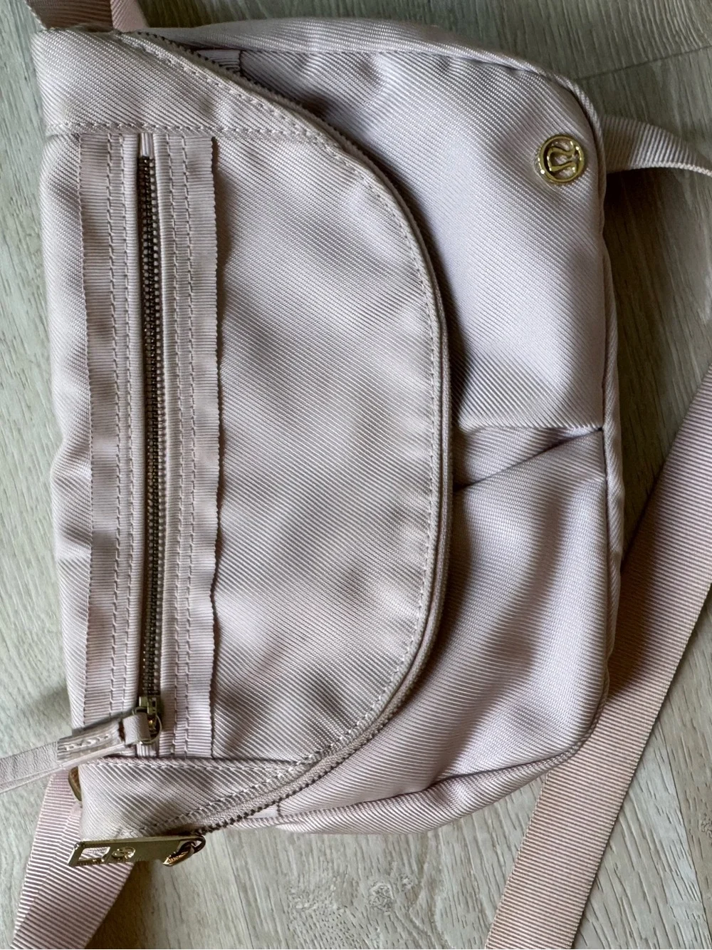 lululemon athletica Pale Pink Crossbody Bag